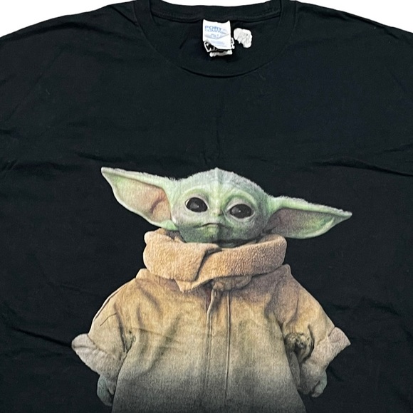 STAR WARS The Mandalorian Tshirt GROGU “Baby Yoda” Tee NEW/Deadstock rare sz 3XL - Picture 3 of 6